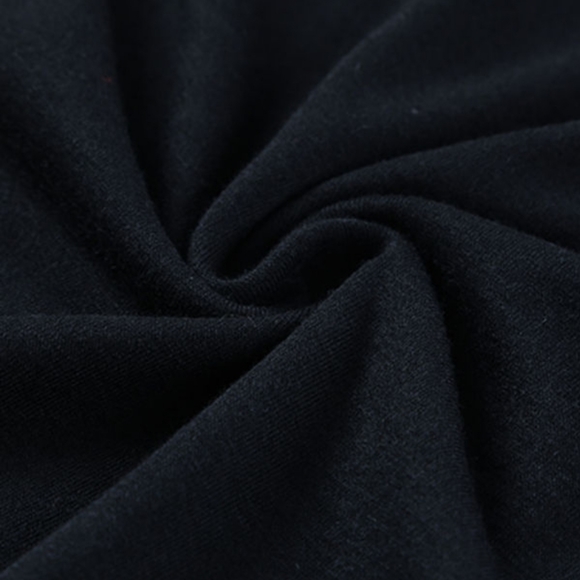 Floral Embroidered Round Neck T-Shirt - Picture 9 of 10